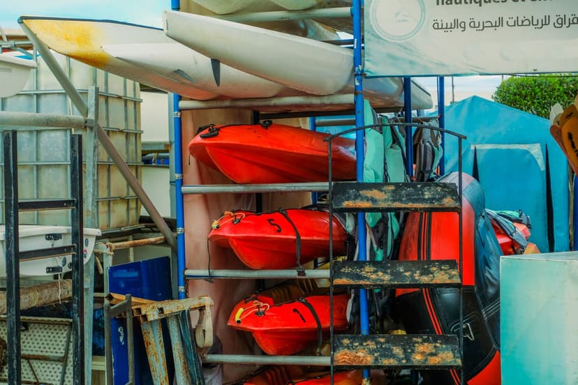 Kayak for sale rack